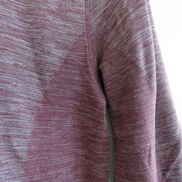 LULULEMON Woolly Wonder Turtleneck Top in Dark Adobe / White Wool - Size US 6 - Picture 6 of 14